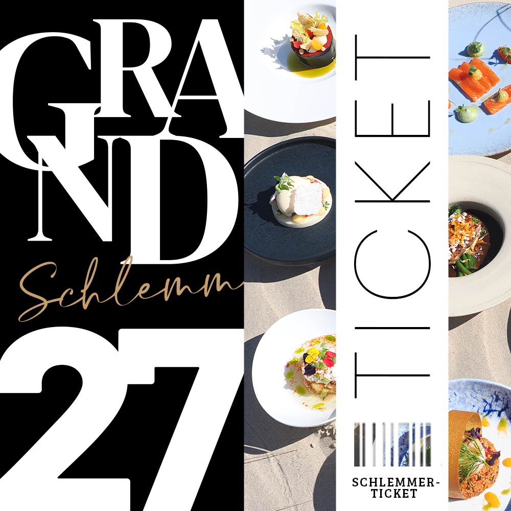 Grand Schlemm 2027 Ticket – Gourmet-Strandwanderung am 29. Mai 2027